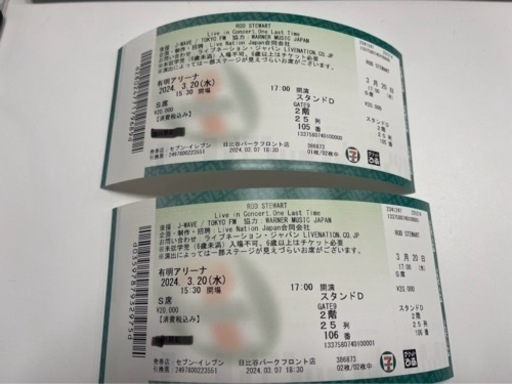 Rod Stewartコンサート@有明アリナ