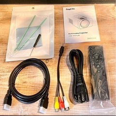 新品小型プロジェクター　ゲームや大型テレビの買い替えに　の画像