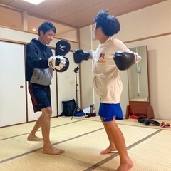 爽快‼️ボクササイズでミット打ち🥊の画像