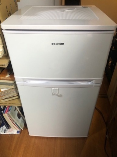 アイリスオーヤマ 2ドア 冷蔵庫 AF81-W