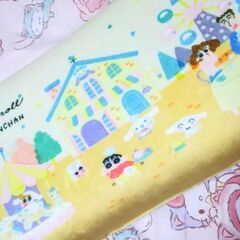 激レア★クレヨンしんちゃん×シナモロール クッション 新品タグ付きの画像