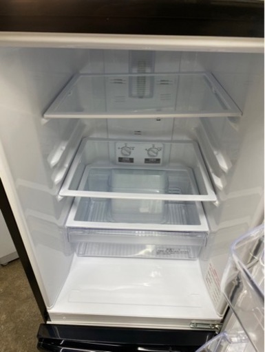 万代店　MITSUBISHI/三菱 ノンフロン冷凍冷蔵庫 MR-P15D-B 146L サファイアブラック 2ドア