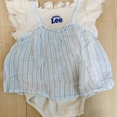 【未使用】カバーオール 50-60サイズ 女の子 Lee