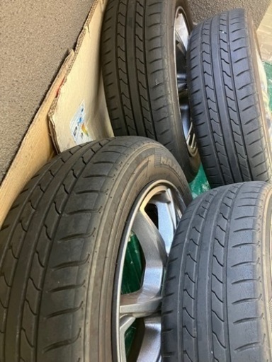 タイヤ、ホイール4本セット155/65R14
