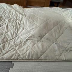 敷布団、中の綿の偏りありの画像