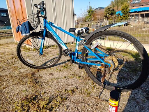 自転車ドライド S3 246HD-L 24インチ (siro) 菊池のマウンテン