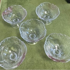未使用品  曽我ガラス／5個セットの画像