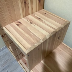 家具 収納家具 カラーボックスの画像