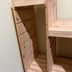 家具 収納家具 カラーボックスの画像