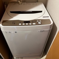 SHARP洗濯機の画像
