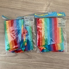 レインポンチョ　カッパ　2個