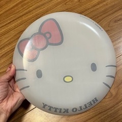ハローキティガラスプレートの画像