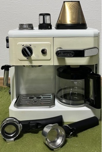★完動品★ デロンギ(Delonghi) コンビコーヒーメーカー BCO410J-W 白