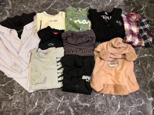 お値下げ！お得！子ども服　アナップ、レピピ、ラブトキ　33点まとめ売り