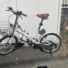 【取引決まりました】自転車 折りたたみ自転車