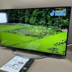 シャープ 40V型 液晶 テレビ AQUOS LC-40U45 4K HDR対応 低反射パネル搭載 2017年製 SHARP sound by ONKYO