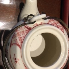 アジアン   急須&湯呑み茶碗の画像