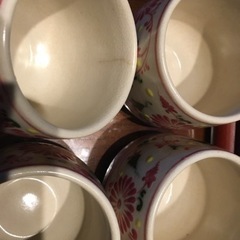 アジアン   急須&湯呑み茶碗の画像