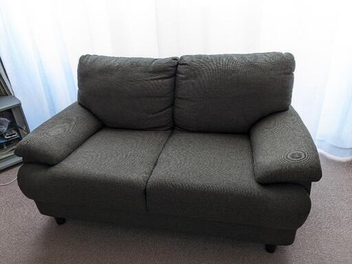 ￥8000→￥6000 家具 2人掛けソファ　ニトリ