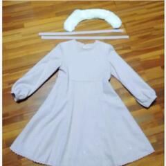 女児135　ピンクファー付ワンピースの画像