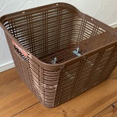 【取付無料】 美品 後 カゴ かご OGK プラスティック製の画像
