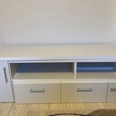 テレビ台　伸縮可能　収納たっぷりの画像