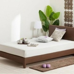 ニトリ シングルベッドの画像