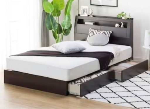 家具 ベッド クーインベッドフレーム