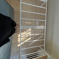 コンセント付きシングルベッドの画像