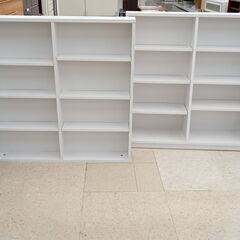 ★ジモティ割あり★  マガジンラック 白 H180.5×D24×...