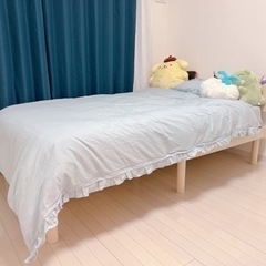 家具 ベッド セミダブル マットレスの画像