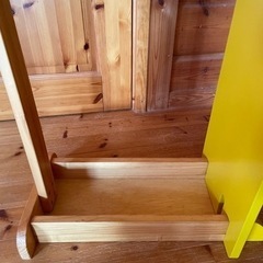 子供用キリン　ハンガーラックほかの画像