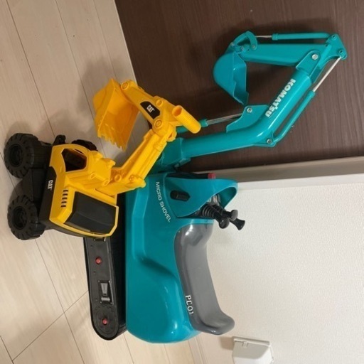 コマツ、ショベルカー、ケンケンキッキ