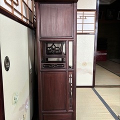 茶箪笥 飾り棚 和家具 レトロ アンティークの画像