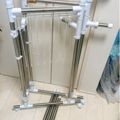 生活雑貨 洗濯用品 物干し竿、ロープの画像