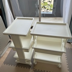 購入予定になりました　カインズ　テーブルワゴン　２個　ホワイト　