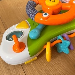 西松屋　わくわくドライバー　赤ちゃん　おもちゃ　車　ハンドルの画像