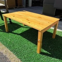 無印良品 無印 MUJI 折りたたみテーブル 折りたたみ テーブル パイン材 ナチュラル キャンプ グランピング BBQ の画像