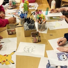 イラスト教室(コピック使用)生徒募集の画像