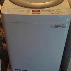 【中野区】状態良好　洗濯機 5.5キロ（シャープ/ES-GE55N）の画像