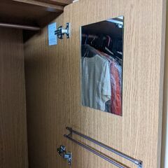 【値下げ】クローゼット(洋服タンス ワードローブ)の画像