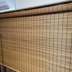 ロールカーテン ロールスクリーン すだれ風の画像