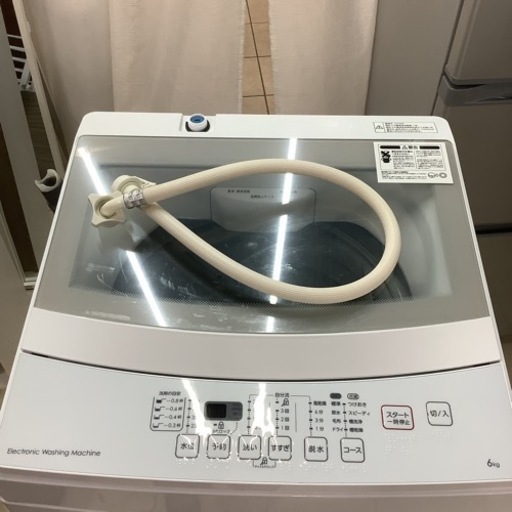 NITORI  ニトリ　洗濯機　NTR60  2019年製　6㎏