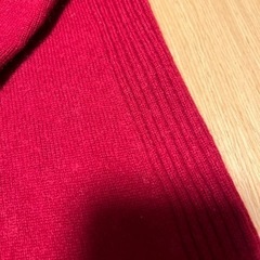 カシミア　ハイネックセーターの画像