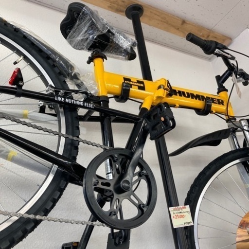 ★爆安入荷★未使用品　HUMMER 折りたたみ　26インチ　自転車　