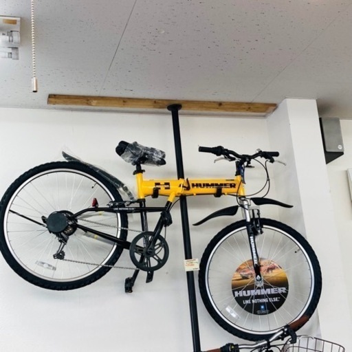 ★爆安入荷★未使用品　HUMMER 折りたたみ　26インチ　自転車