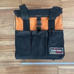 ツールバック　折りたたみ式　オレンジ