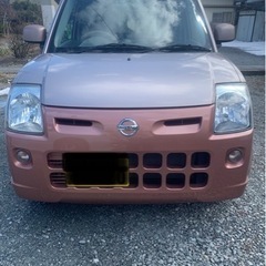 【お譲り先決まりました】日産ピノ【平成19年式】ピンク系