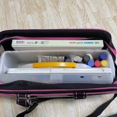 絵の具バックの画像