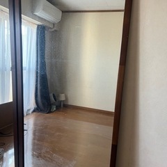 巨大全身鏡　1枚　美容室　ダンス練習に